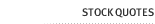 Stock Quotes